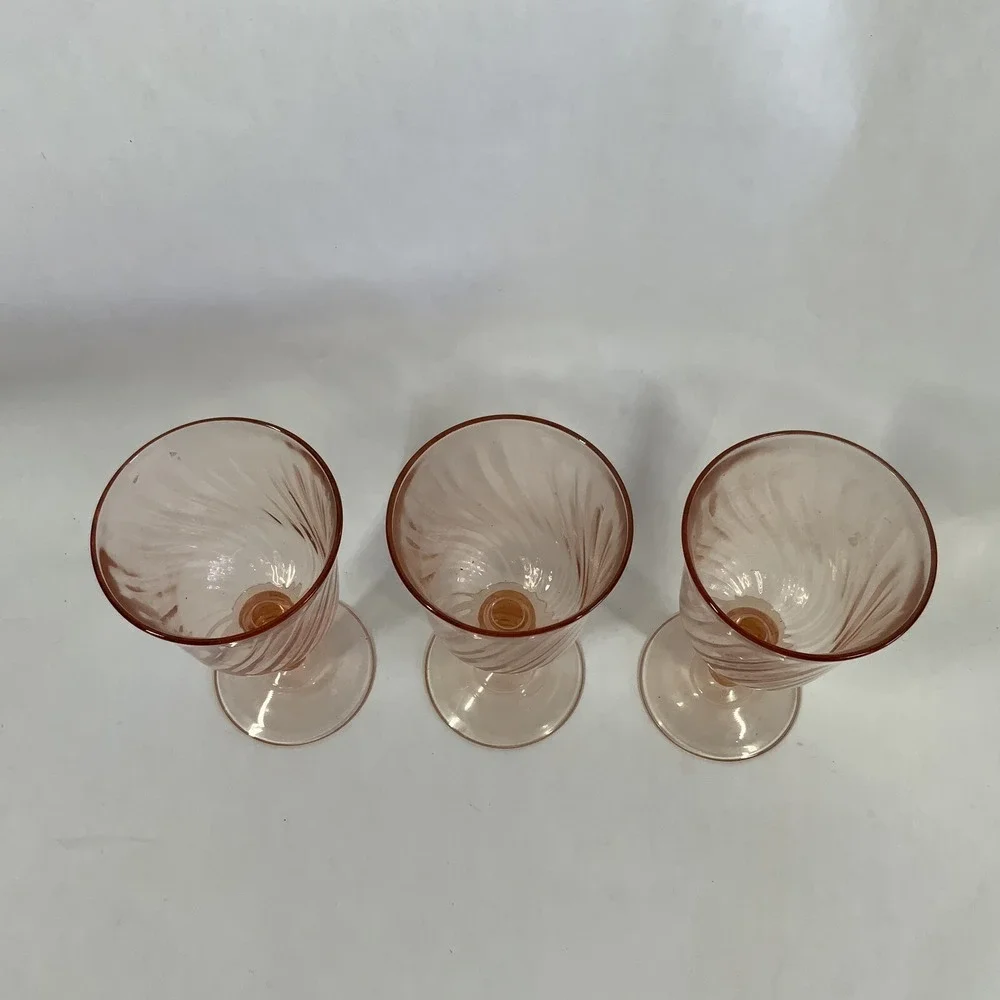 Luminarc France Arcococ Rosaline Pink Swirl 5 3/4